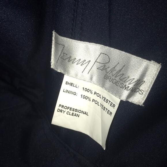 Jenny Packham Bridesmaid Dress Midnight Blue Size 10 - Picture 3 of 4